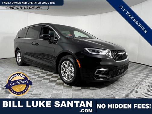 Diamond Black Crystal Pearlcoat 2025 Chrysler Pacifica L