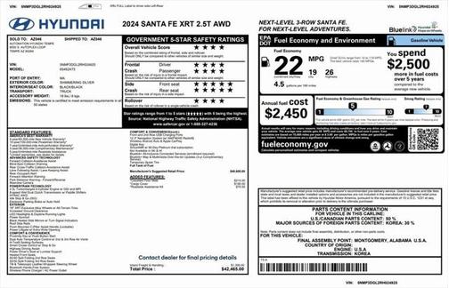 2024 Hyundai SANTA FE XRT