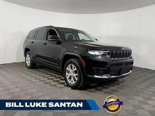 Diamond Black Crystal Pearlcoat 2023 Jeep Grand Cherokee L Limited