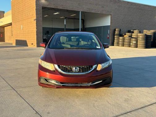 Rallye Red 2015 Honda Civic LX