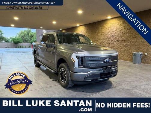 Carbonized Gray Metallic 2022 Ford F-150 Lightning XLT