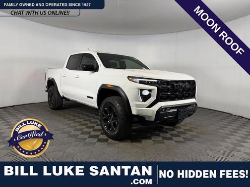 Summit White 2023 GMC Canyon Elevation