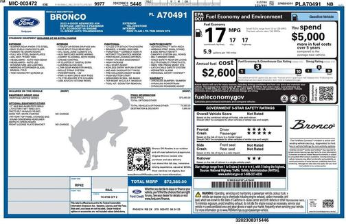 2023 Ford Bronco Heritage Limited Edition