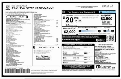 2022 RAM 1500 Limited