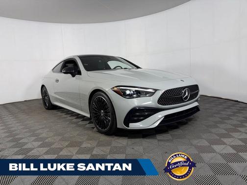 Gray 2024 Mercedes-Benz CLE 300 4MATIC Coupe