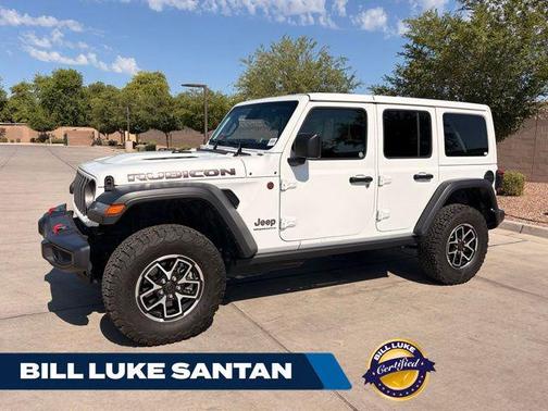 Bright White Clearcoat 2026 Jeep Wrangler Rubicon