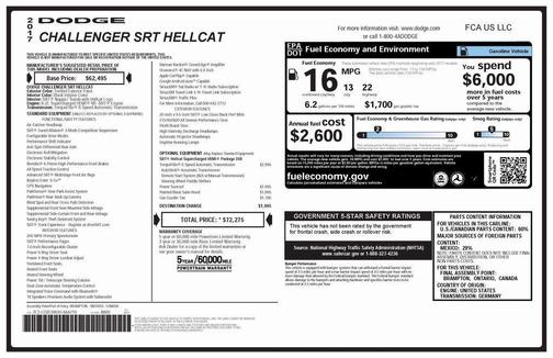 2017 Dodge Challenger SRT Hellcat