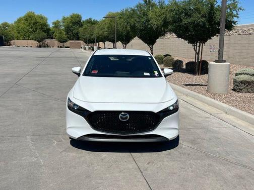 Snowflake White Pearl Mica 2019 Mazda Mazda3 FWD w/Preferred Package