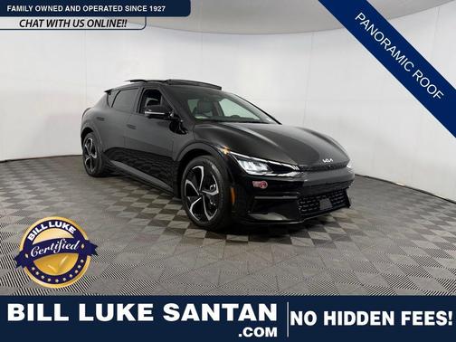 Aurora Black Pearl 2024 Kia EV6 GT-Line