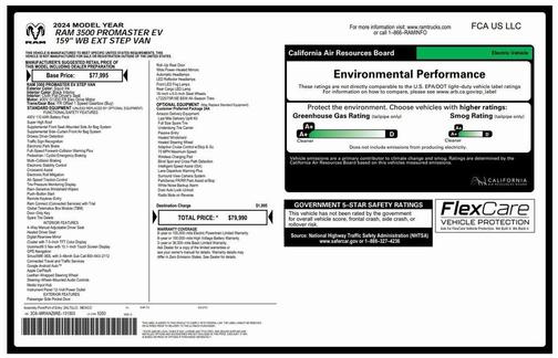 2024 RAM ProMaster 3500 High Roof