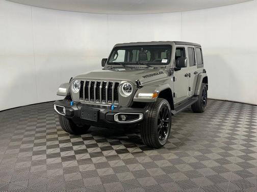Sting-Gray Clearcoat 2023 Jeep Wrangler 4xe Sahara