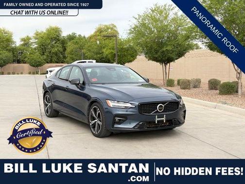 Denim Blue Metallic 2024 Volvo S60 B5 Core Dark Theme