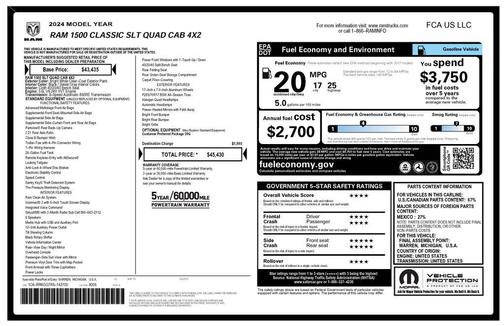 2024 RAM 1500 Classic SLT