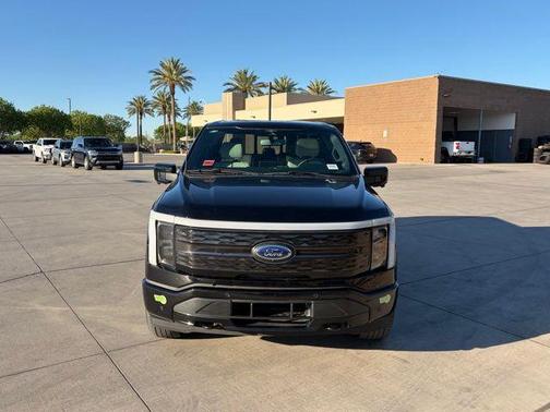 Agate Black Metallic 2023 Ford F-150 Lightning Platinum