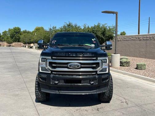 Agate Black Metallic 2022 Ford F-350 Platinum