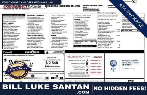 2023 GMC Sierra 1500 AT4