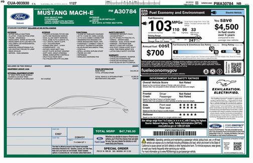 2023 Ford Mustang Mach-E Select