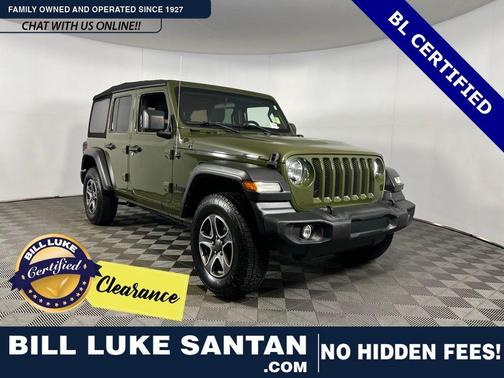 2022 Jeep Wrangler Unlimited Sport