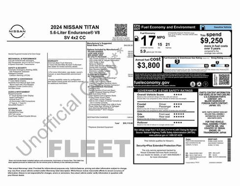 2024 Nissan Titan SV