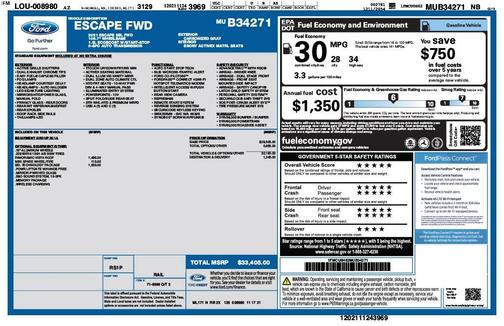 2021 Ford Escape SEL