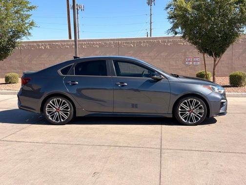 Gravity Gray 2021 Kia Forte GT