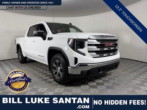 Summit White 2023 GMC Sierra 1500 SLE