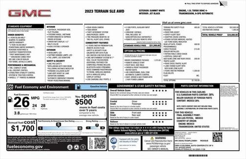 2023 GMC Terrain SLE