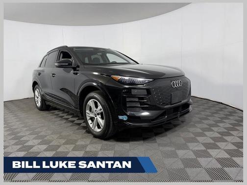 Black Metallic 2025 Audi Q6 e-tron Premium Plus