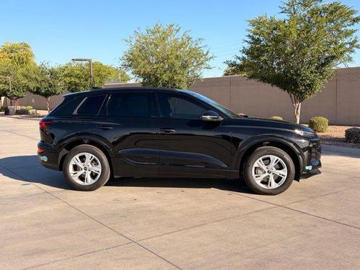 Black Metallic 2025 Audi Q6 e-tron Premium Plus