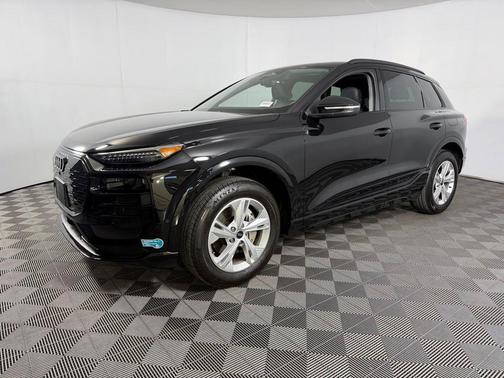 Black Metallic 2025 Audi Q6 e-tron Premium Plus