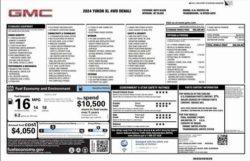 2024 GMC Yukon XL Denali