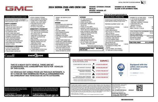 Sterling Metallic 2024 GMC Sierra 2500 AT4