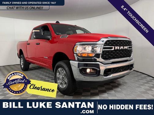Flame Red Clearcoat 2024 RAM 2500 Big Horn Crew Cab 4x4 6'4' Box
