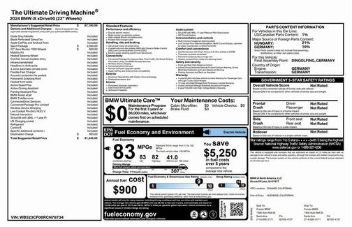 2024 BMW iX xDrive50