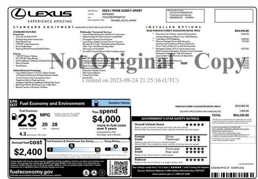 2023 Lexus IS 350 Base