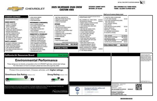2025 Chevrolet Silverado 2500 Custom