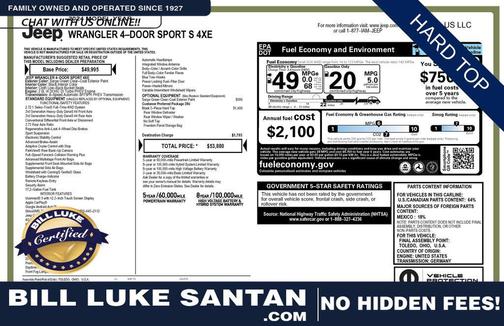 2024 Jeep Wrangler 4xe Sport S