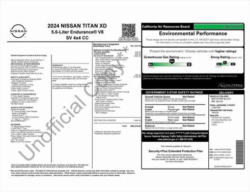 2024 Nissan Titan XD SV
