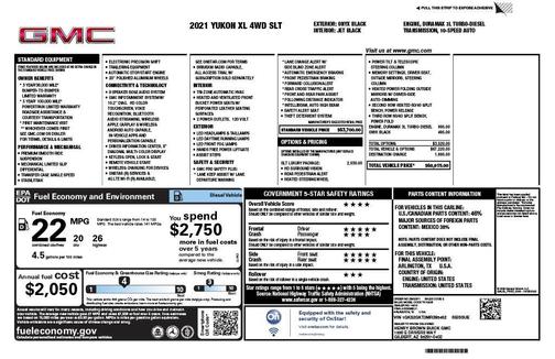 2021 GMC Yukon XL SLT