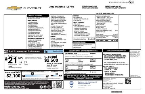 2023 Chevrolet Traverse LS