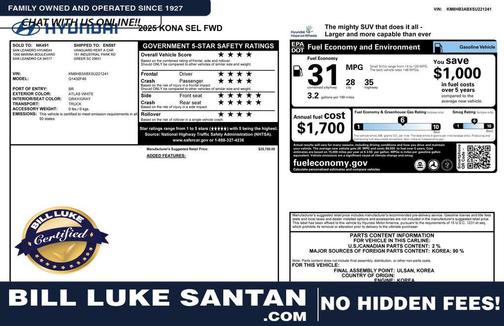 2025 Hyundai KONA SEL