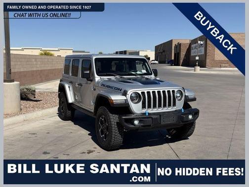 Silver Zynith Clearcoat 2023 Jeep Wrangler 4xe Rubicon