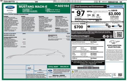 2022 Ford Mustang Mach-E Premium