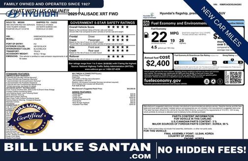 Abyss Black Pearl 2025 Hyundai PALISADE XRT