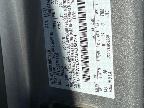 2018 Ford F-150 Platinum