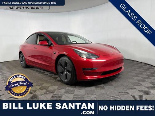 Red Multi-Coat 2023 Tesla Model 3 Standard Range