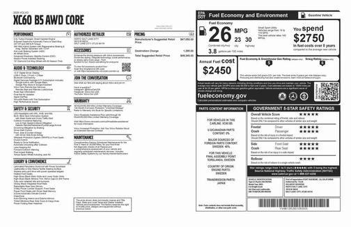 2025 Volvo XC60 B5 Core