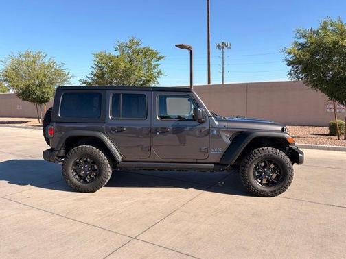 Granite Crystal Metallic Clearcoat 2025 Jeep Wrangler 4xe Willys