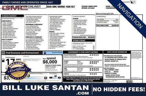 2025 GMC Sierra 1500 SLT
