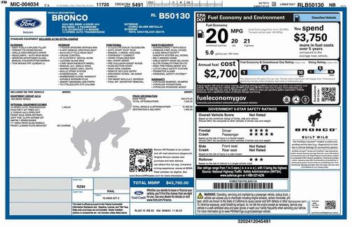 2024 Ford Bronco Big Bend